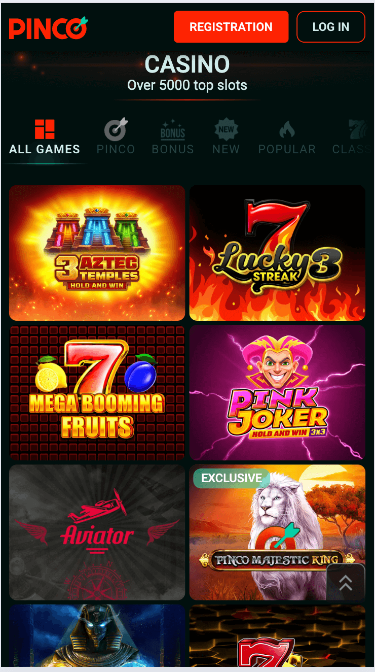 pinco casino online pinco casino online